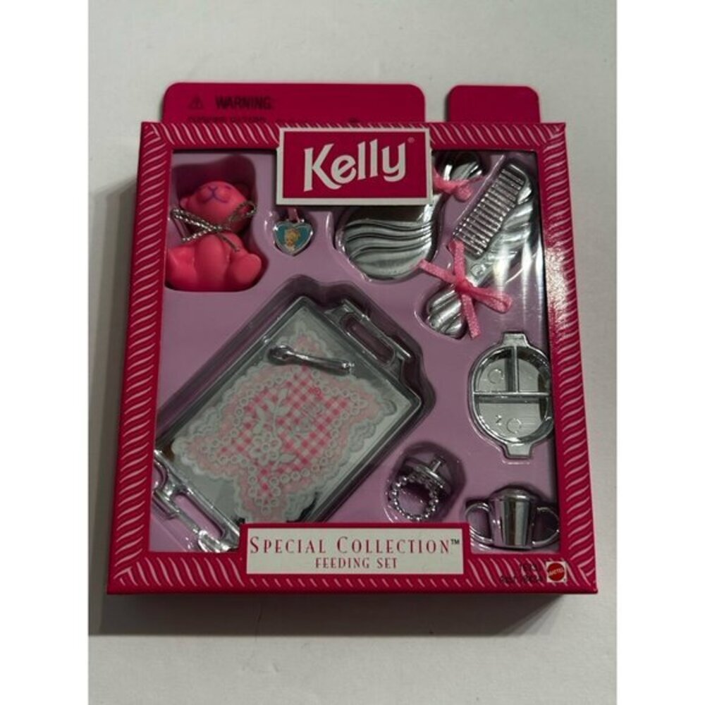 Kelly Feeding Set 1997 NIB Special Collection Barbie Baby Sister